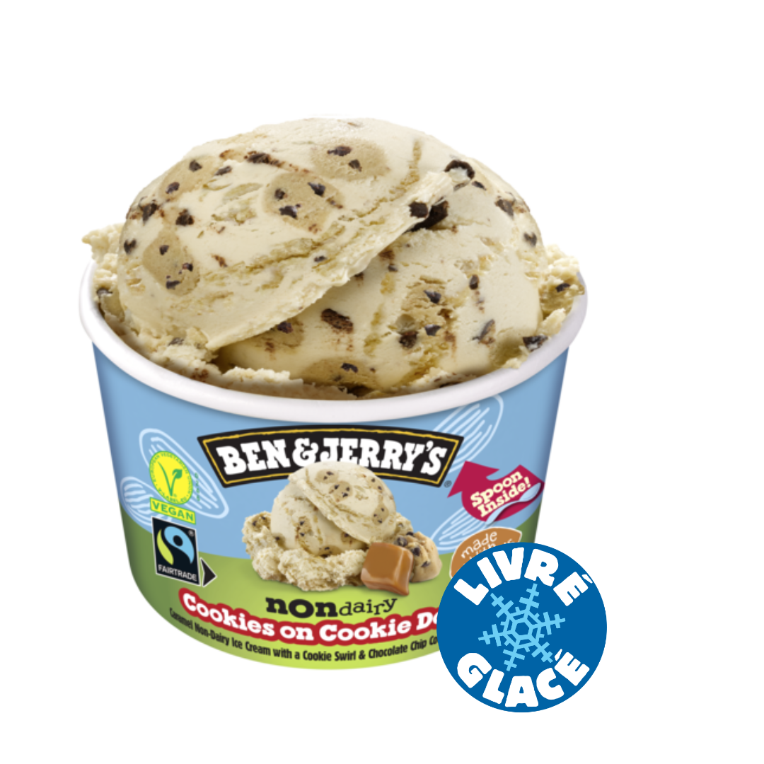 Glace Végan Ben & Jerry's Cookie on cookie Dough